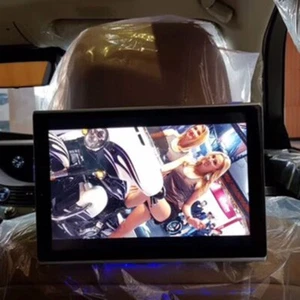 Rear Seat Entertainment System For GMC Headrest Monitor With Ambient Lighting - Picture 1 of 9