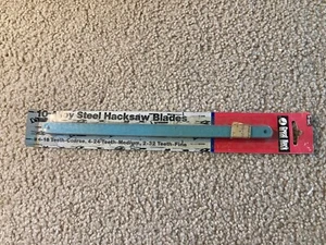 Great Neck 10 Pack P184C Steel Standard Hacksaw Blades 10 in. - Picture 1 of 11