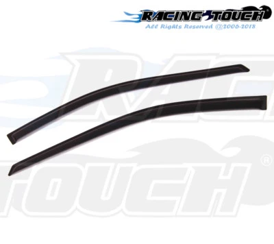 Visera de montaje exterior de humo oscuro protector de lluvia 2 piezas para Dodge Grand Caravan 1996-2007 Foto 1 de 4