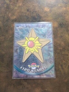 Staryu - Pokemon Topps Chrome Holo #120 - Excellent Condition