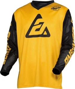 NEW ANSWER Arkon Bold Jersey - Bus Yellow/Black - XS - MOTORCYCLE/OFFROAD - Picture 1 of 3
