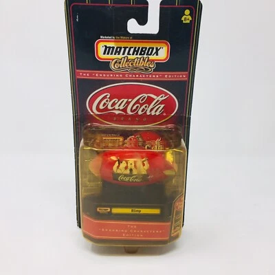 Coca-Cola Matchbox Collectibles Enduring Characters Collection Blimp Sealed NIP - Image 1 of 4