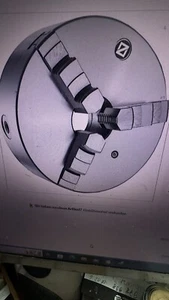 Zentra Dreibacken Drehfutter, Guss D=100 mm zyl.Aufnahme DIN 6350, eint.Backen - Bild 1 von 1
