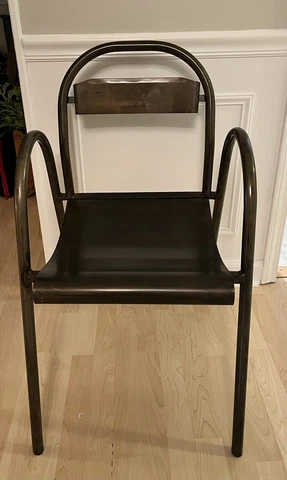 Vintage Tolix Metal Stackable Armchair 1950’s RARE! Cover
