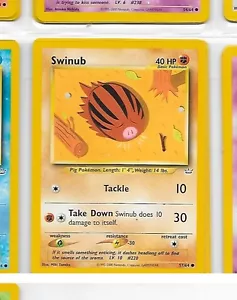 SWINUB 57/64 - Pokemon - Neo Revelation Unlimited - quasi nuovo - Foto 1 di 1