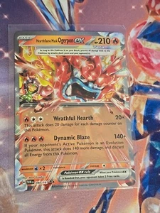 Hearthflame Mask Ogerpon ex 040/167 Sv06: Twilight Masquerade Holo - Picture 1 of 2
