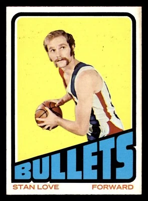 1972 Topps Basketball #2 Stan Love EX/MT *d2 - Image 1 of 2