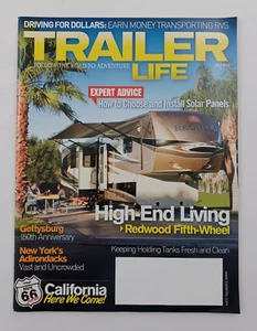 Trailer Life Magazine July 2013 Route 66 Gettysburg Solar Power Redwood Trailer - Imagen 1 de 8