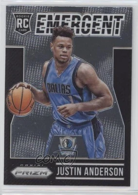 Panini Prizm Emergent Justin Anderson #21 Rookie RC 2015-16 Foto 1 de 2