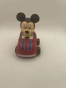 Walt Disney Parks Topolino auto da corsa PVC giocattolo in gomma 10mo+ - Foto 1 di 8