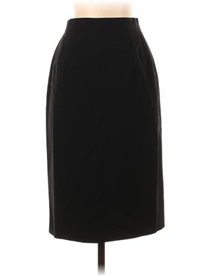 Calvin Klein Collection Women Black Wool Skirt 4 - Image 1 of 2