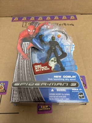 Novo Homem-Aranha 3 Novo Goblin Disc Attack Lançamento Sky Stick Figura No Way Home - Imagem 1 de 3