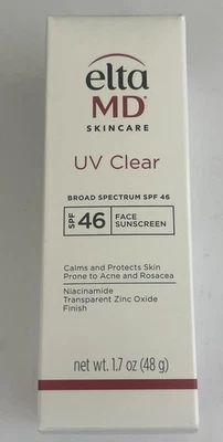 Protector solar facial de amplio espectro transparente Elta MD UV de 1,7 oz. Exp. 06/2027 NUEVO Foto 1 de 3
