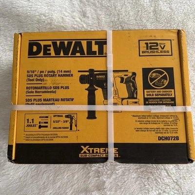 New DeWALT  DCH072B 9/16” / po / pulg ( 14mm )SDS Plus Rotary Hammer( tool only) - Image 1 of 4