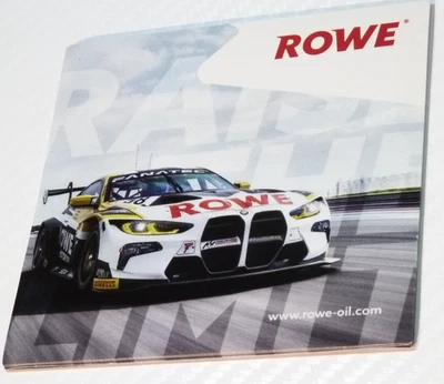ROWE - Motor Oil - Motorsport Rallye Racing BMW M4 Aufkleber Sticker - 9,5x9,5cm - Bild 1 von 2
