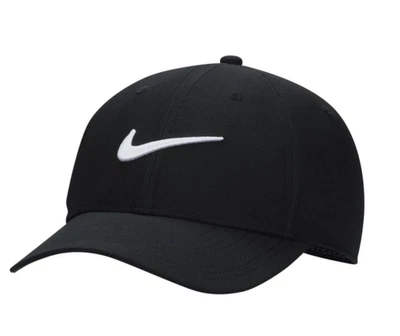 Nike Dri-FIT Club Structured Swoosh Cap Men's Black Size S-XL Casual Hat - Image 1 of 2