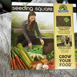 Nueva plantilla de siembra de siembra herramientas espaciadoras de semillas de jardín espaciado codificado tabla de cultivo - Imagen 1 de 12