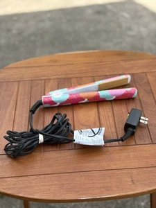 RARE Ultra CHI Tropical Lush 1" Ceramic Hairstyling Flat Iron Straightener - Picture 1 of 7