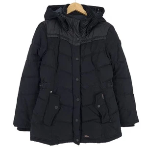 Khujo Jacket Women Black Hooded Qm7 Size S - Picture 1 of 7