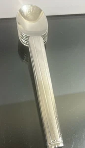 Set Of 7 Mikasa Dakar Stainless Art Deco 7 1/2” Oval Soup Spoons  - Picture 1 of 6