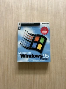 Microsoft Windows 95 Upgrade Betriebssystem Floppy Big Box - Bild 1 von 12