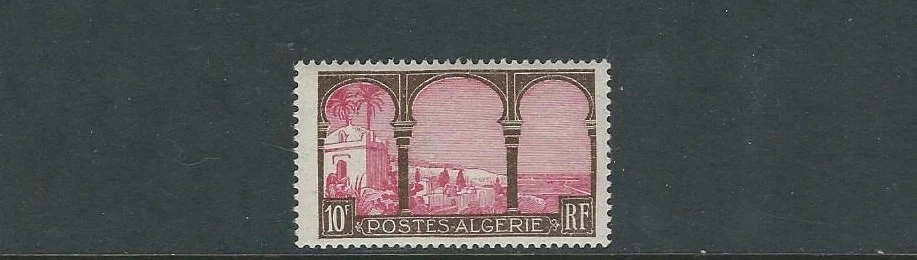 ALGERIA 1927 MARABOUT of SIDI YACOUB (Scott 66 10F) F/VF MH - Image 1 of 1