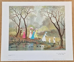 Helen Bradley, Art Print, 'ON A LOVELY SUMMERS DAY', SIGNED limited ed - Picture 1 of 3