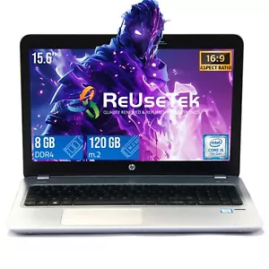 HP ProBook 450 G4 15.6" Intel Core i5-7200U 2.50GHz 8GB RAM 120GB m.2 SSD Laptop - Picture 1 of 21