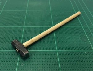 1/6 Scale Custom Metal Sledgehammer Hammer Handmade Firefighter Action Figure - Picture 1 of 12