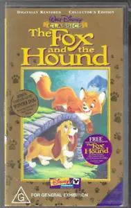THE FOX AND THE HOUND (Children'sPal Vhs Video) Walt Disney (GOLD EDITION) - Picture 1 of 2
