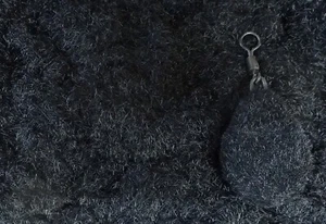 Abrigo negro Tex-Coat recubrimiento de plomo texturizado en polvo camuflaje carpa - HLS [TXK] - Imagen 1 de 8