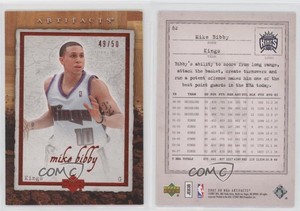 2007-08 Upper Deck Artifacts Red /50 Mike Bibby #82