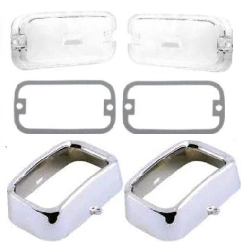 Biseles de luces de estacionamiento - Lentes - Juntas para cuerpo eléctrico Plymouth Barracuda 1972-1974  Foto 1 de 1