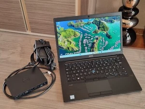 PC Ordinateur PORTABLE DELL LATITUDE E 7480 i7 7600U 8 Go 256 Go SSD FHD (1) - Photo 1/9