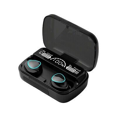 TWS Bluetooth 5.1 Wireless Earbuds Waterproof LED Display Earphones • 28.99$