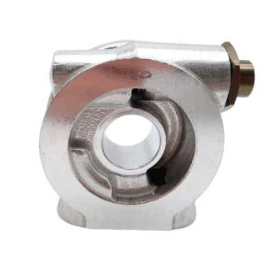 Racing Oil Cooler Filter Sandwich Plate AN10 Thermostat Adaptor Kit 3/4- 16 - Imagem 1 de 4