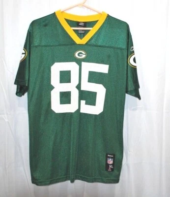 Green bay Packers Reebok Greg Jennings Youth Jersey Size XL 18-20 NFL - Image 1 of 4