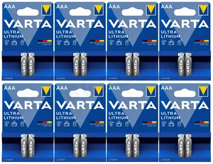 16 VARTA ULTRA LITHIUM AAA Batteries 6103 R3 FR10G445 1.5V - Picture 1 of 4