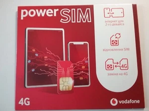 Vodafone Ukraine USIM Ersatz-Sim-Karte 4G NEU, OVP, OHNE Rufnummer!!! - Bild 1 von 2