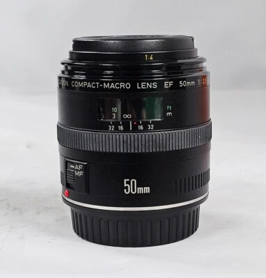 #Canon COMPACT-MACRO EF 50mm F/2.5 Lens EF Mount (316079) - Image 1 of 4