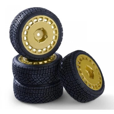 Carson 900198 1:10 Räderset Rally Design2 (4) gold 500900198 - Bild 1 von 3