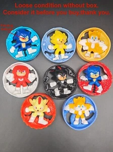 LOT! 8pcs 2024 McDonalds Happy Meal Toy Sonic 3 Action Figure Set Chinese Styles - Picture 1 of 10