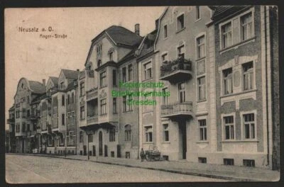 140732 AK Neusalz an der Oder Nowa Sol 1926 Anger Straße - Bild 1 von 2