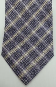 New 100% Authentic TOM FORD Men's Silk/Wool Purple Tie Made In Italy