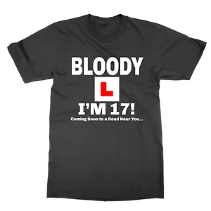 Camiseta Learner Driver 17 I'm diecisiete Top divertida regalo de cumpleaños - Imagen 1 de 1