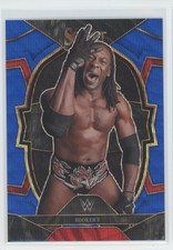 Booker T 2023 Panini Select WWE #77 Concourse Blue Wave Prizm 38/99 Legends