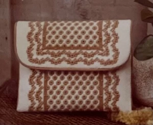 Heritage Designs Lace Patterns for Needlepoint Continental Collection PORTEMONNAIE KIT - Bild 1 von 3