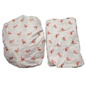 Pillowfort Laken Set Rosa Flamingos Twin Bett Größe Mikrofaser Laken Set - Bild 1 von 6