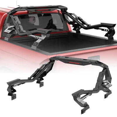 Roll Sport Bar Chase Rack Bed Bar For 2000-up Chevy Silverado Ram1500 Universal Foto 1 de 4