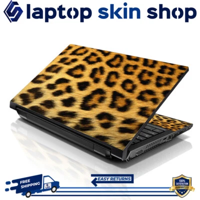 Laptop Skin Sticker Notebook Decal Leopard Print for Dell Apple Asus HP 13"-16" - Image 1 of 4